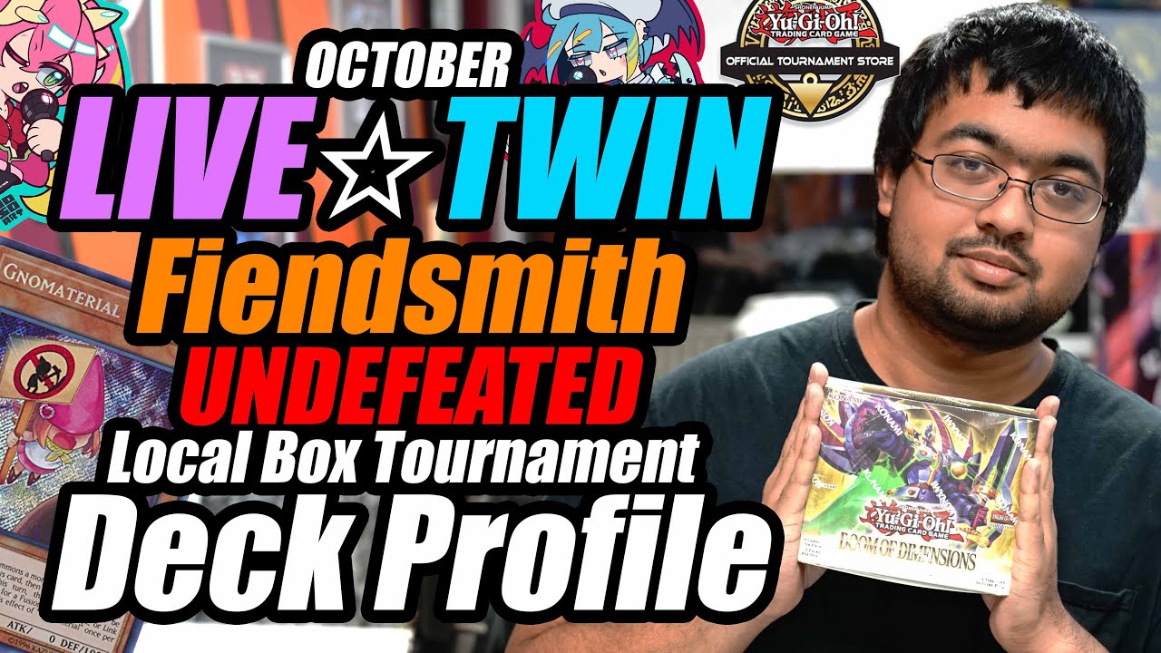 Live Twin Deck Profile | ft Fiendsmith - UNDEFEATED Box Tournament Yu-Gi-Oh! | Karan - October 2025