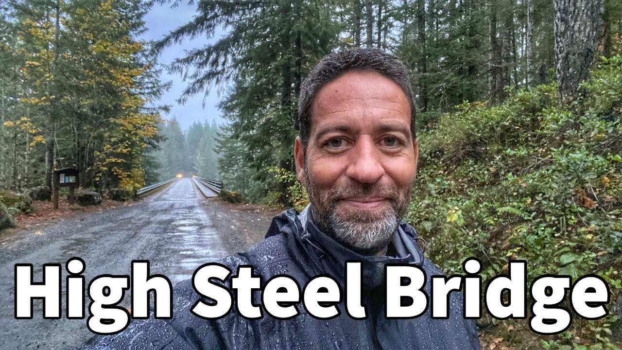 Had a Dead Battery Out in the Forest | High Steel Bridge Olympic NF #adayinalife #vlog