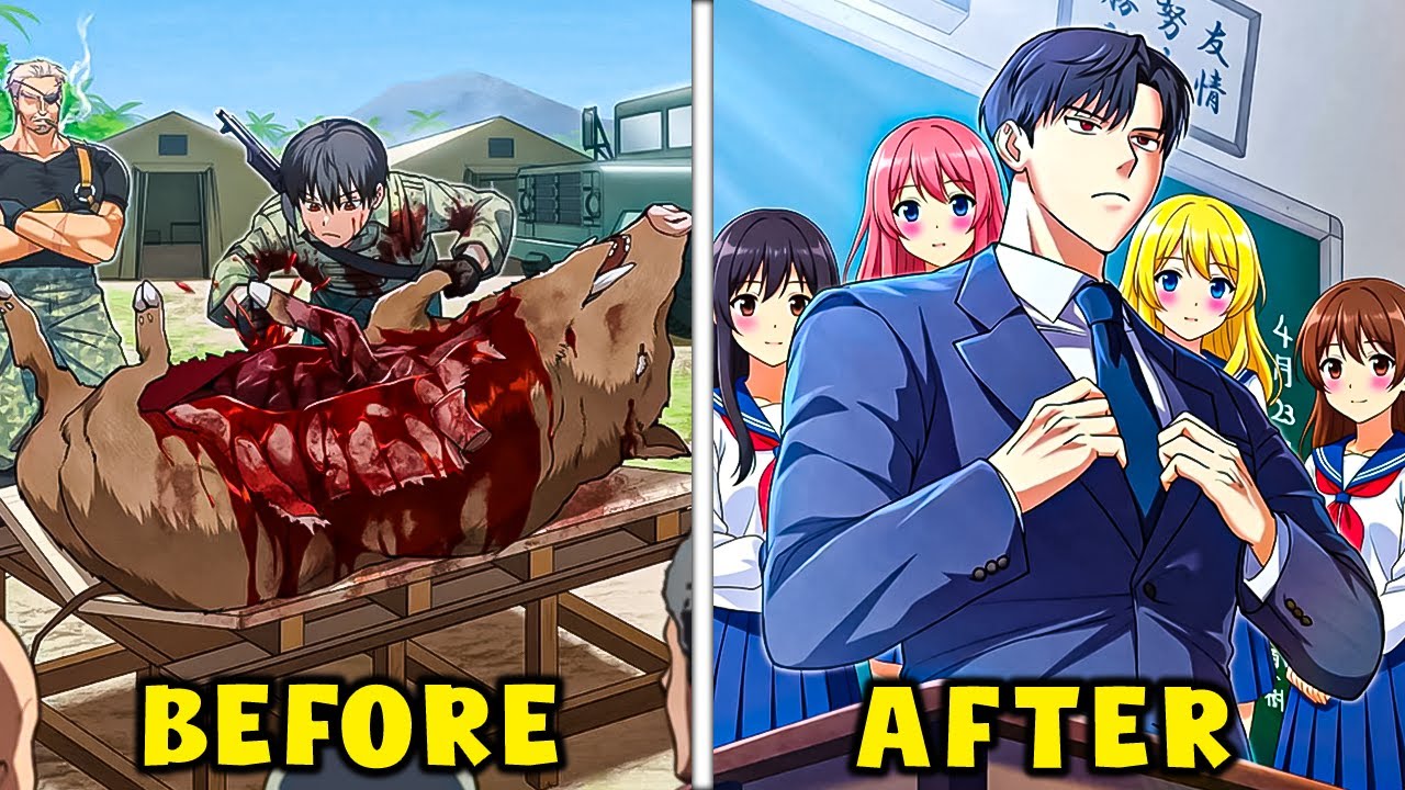 When a LEGENDARY Mercenary Goes Into School to Teach & Girls Love him! - Manhwa Recap