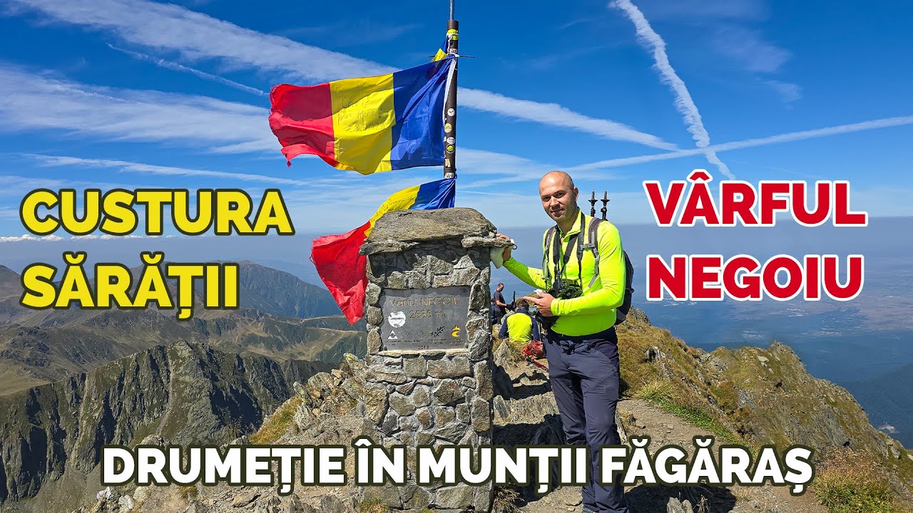 Drumeție pe V&acirc;rful Negoiu prin Custura Sărății, cel mai dificil traseu din Munții Făgăraș