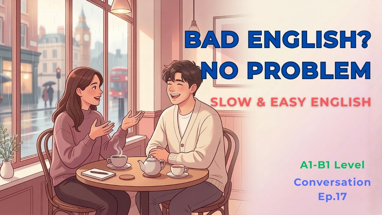 15-Minute English Listening Practice & English Conversation Practice - The Language of Love Story