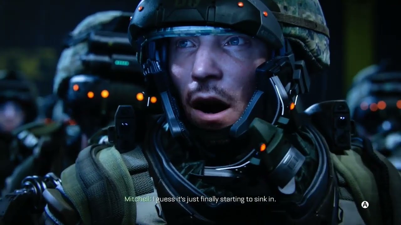 Deploying into South Korea - call of duty advanced warfare cutscene