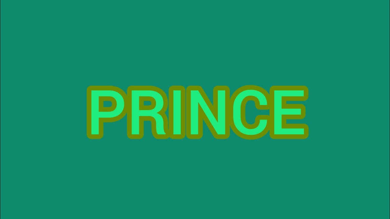 PRINCE фан клип анимация (Бискас)