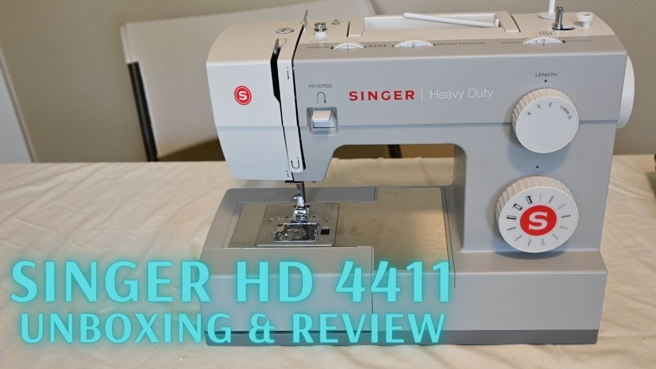 Singer Heavy Duty 4411 Sewing Machine Unboxing and 1 Month Review [S2E14]