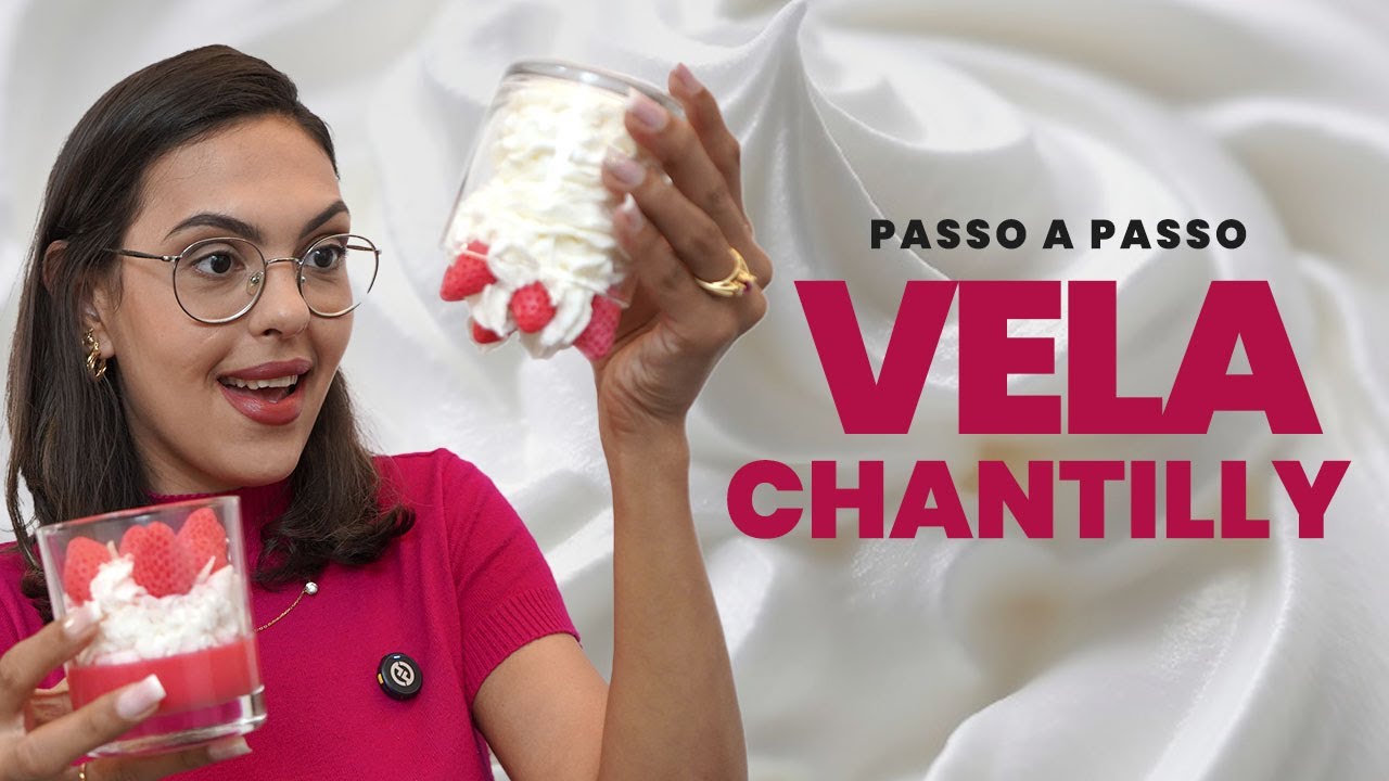 Como fazer chantilly com cera de coco para vela artesanal