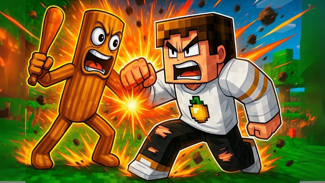 EU VS Tung Tung Tung Sahur in Minecraft... - FILMUL FULL