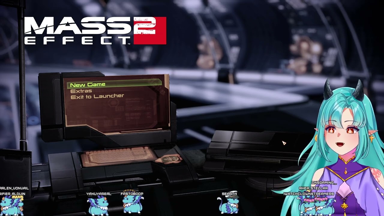 First time gameplay! Going through ME2! - Mass Effect 2