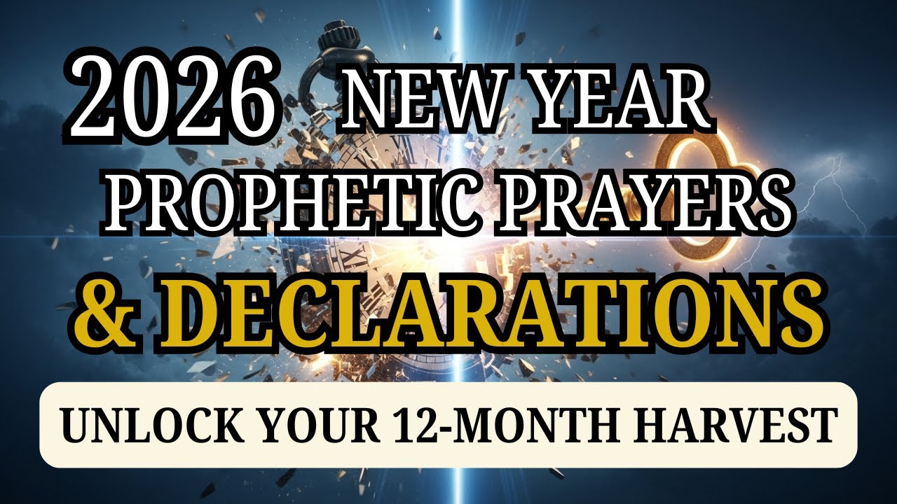2026 NEW YEAR PRAYERS & DECLARATIONS: 12-Month Divine Reversal for Unstoppable Breakthrough