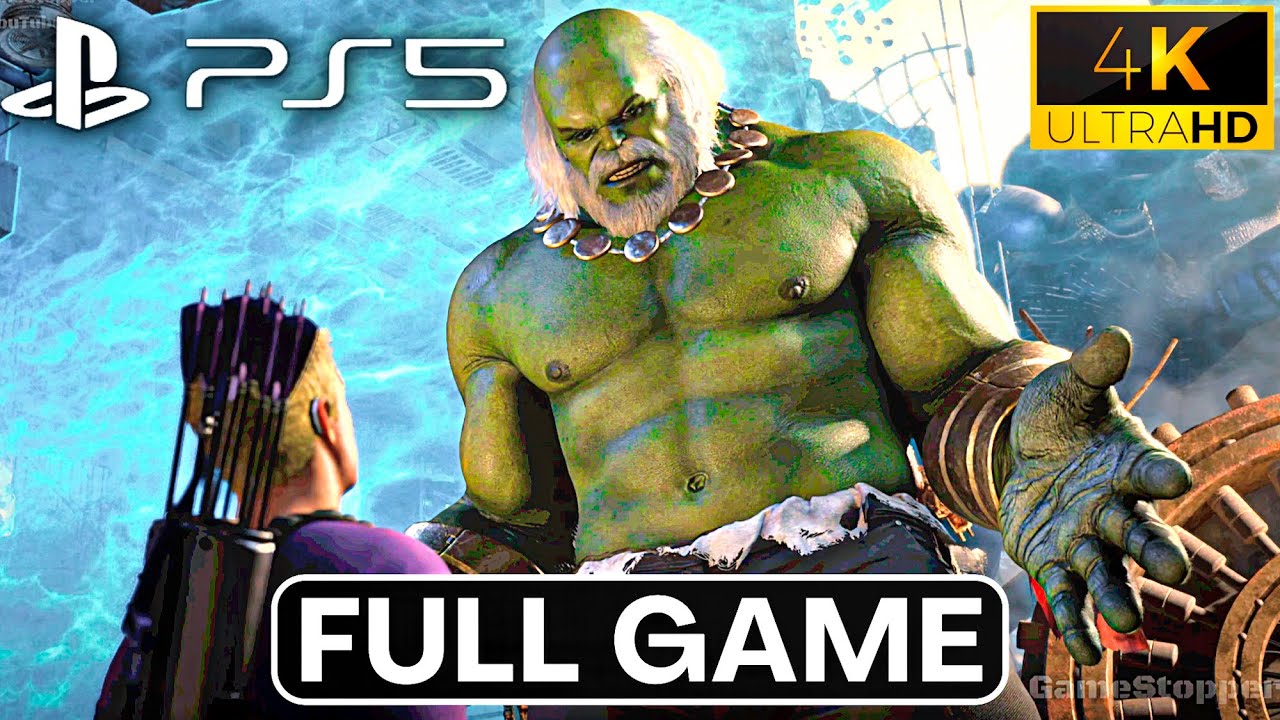 MARVEL'S AVENGERS (PS5) Hawkeye DLC Gameplay | Full Game 4K 60FPS No Commentary