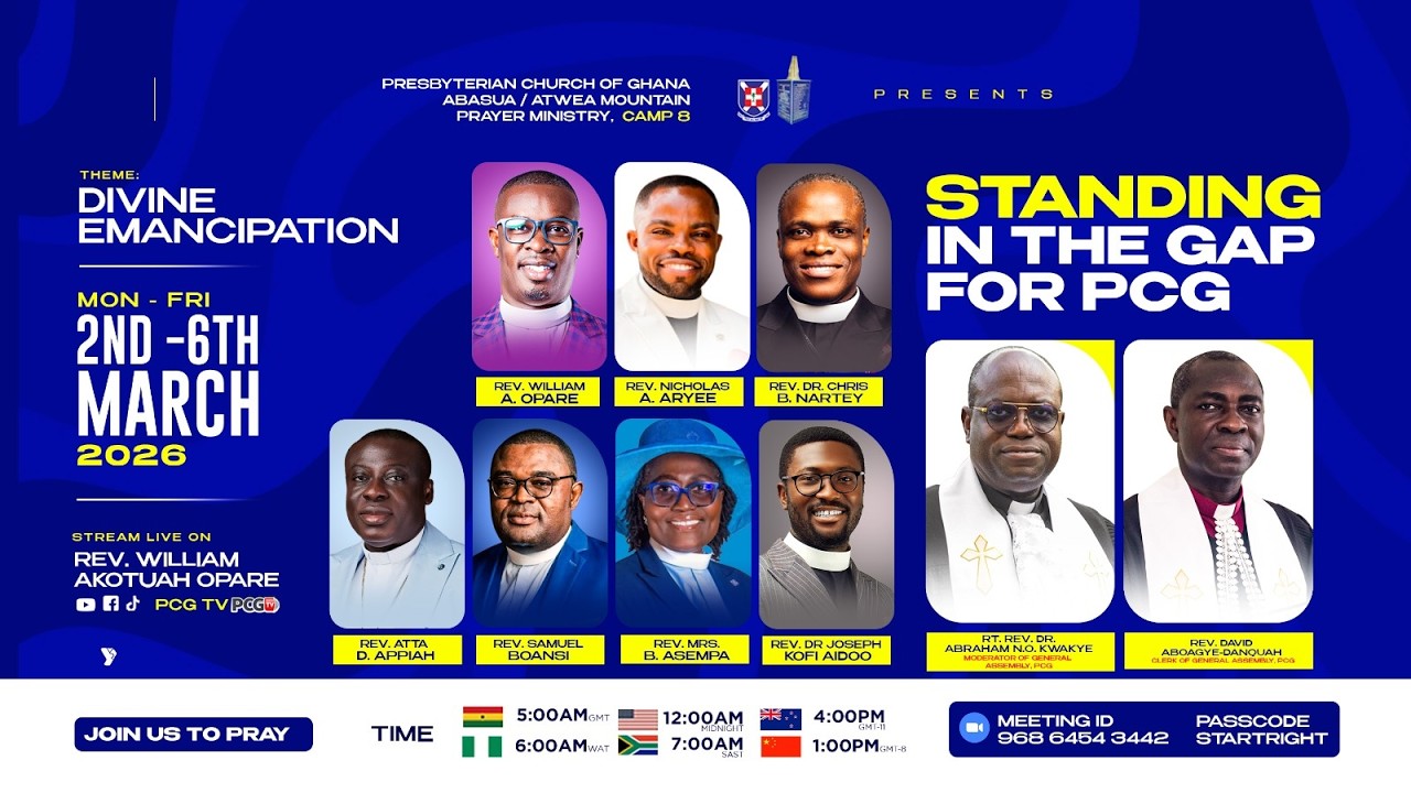 PCG || ABASUA / ATWEA MOUNTAIN  PRAYER MINISTRY  || DAY 3 || STANDING IN THE GAP FOR PCG