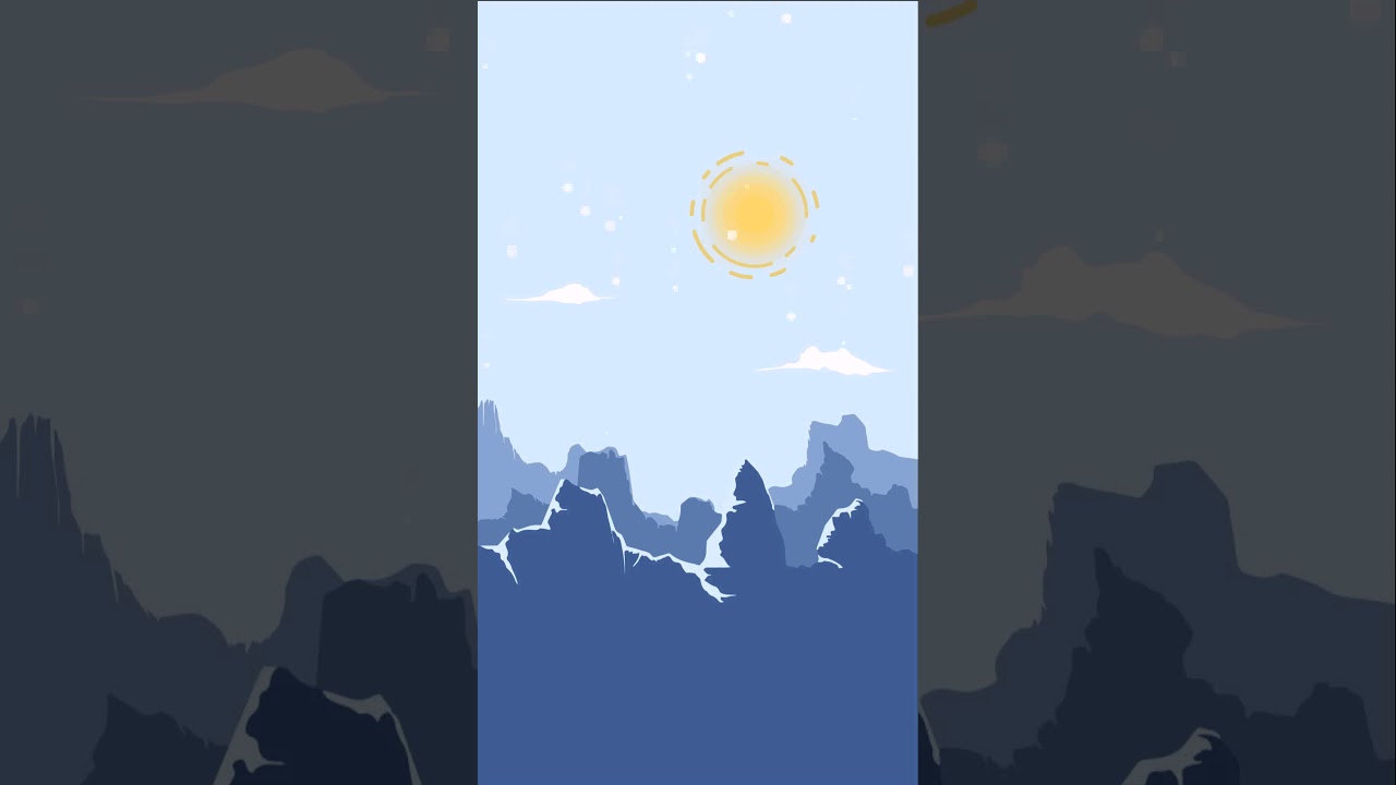 Snow Mountain Animated