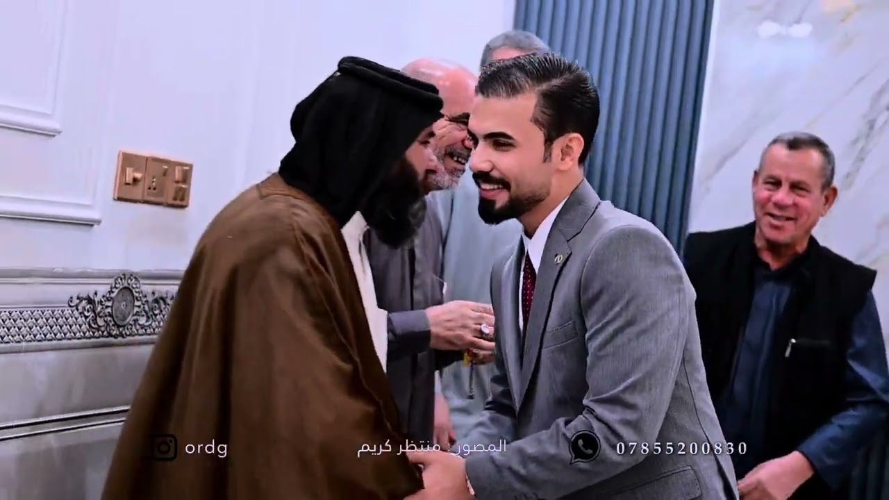 عقد قرآن الاستاذ مقتدى حميد - ذي قار الجبايش 