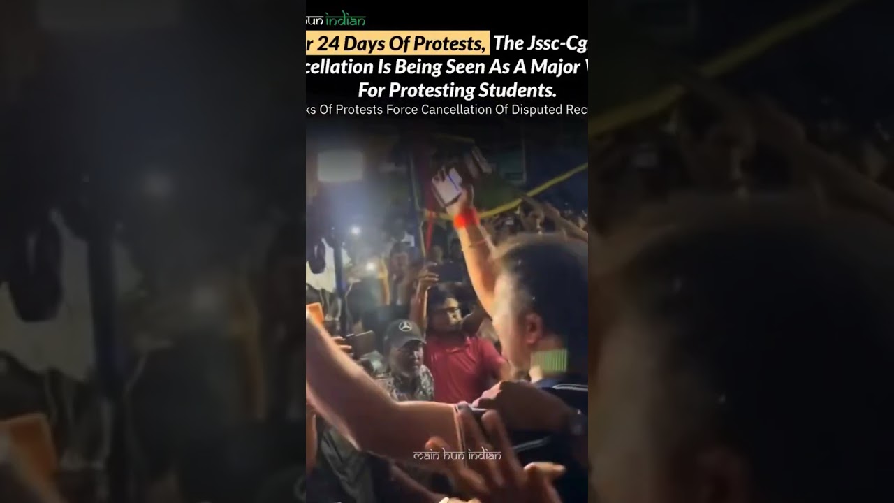 Students&rsquo; voices were heard! ✊🇮🇳 After 24 days of protests