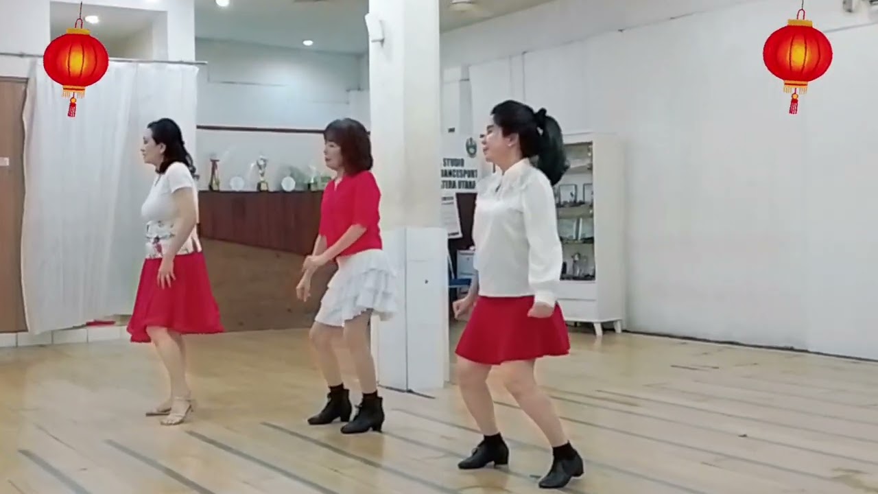 RUN HORSEH RUN Line Dance | Choreo: Ernie Yin | Demo: Kinesthetic Groove LD