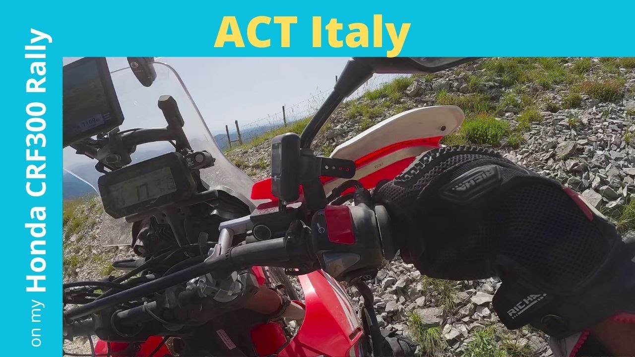 Riding the ACT Italy with my son, day 2