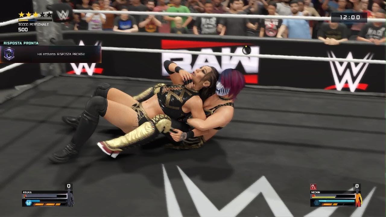 Asuka vs Michin (Iron-women)