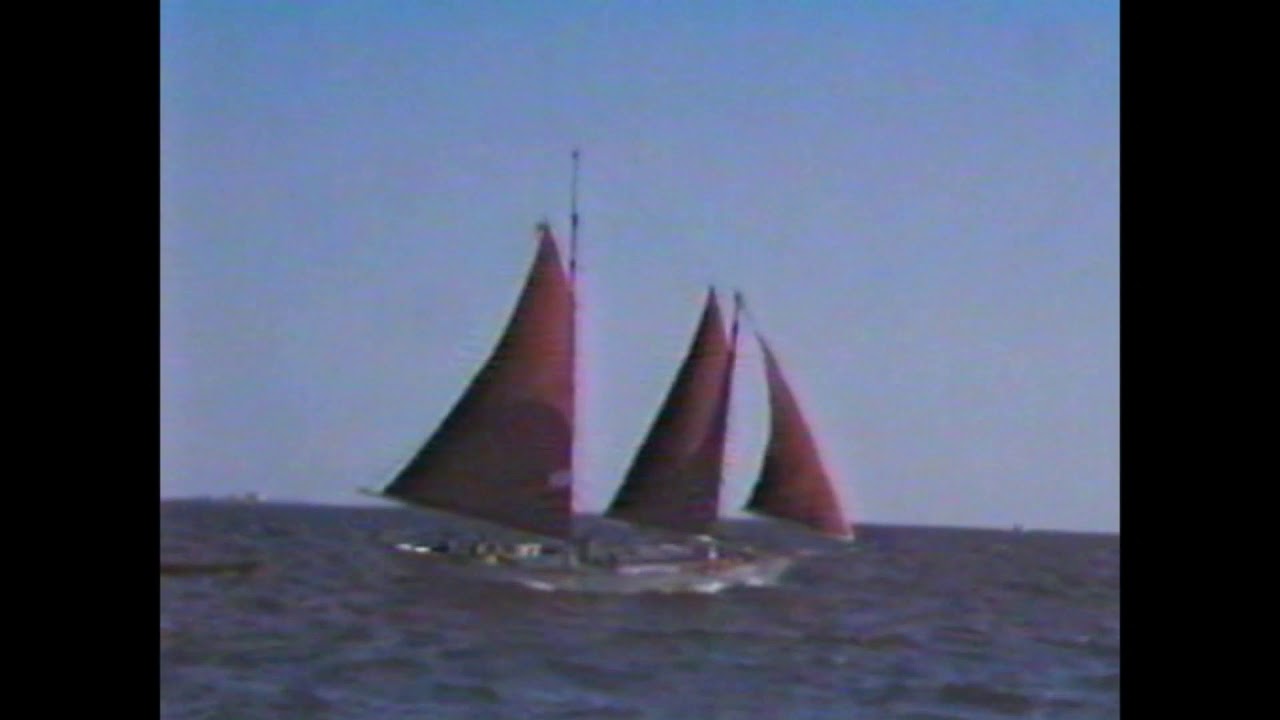 Schooner 'Zebra Dun' 1983 VHS clips