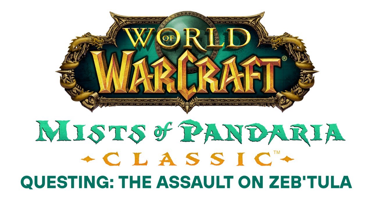 Mists of Pandaria Classic Questing: The Assault on Zeb'tula