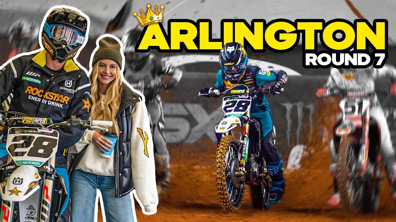 TRIPLE CROWN MADNESS | Christian Craig Races Arlington Supercross Triple Crown