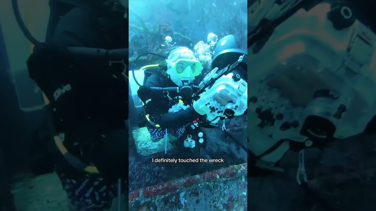 to be fair the current was wild 🥲🥲 #wreck #wreckdiving #diving #scuba