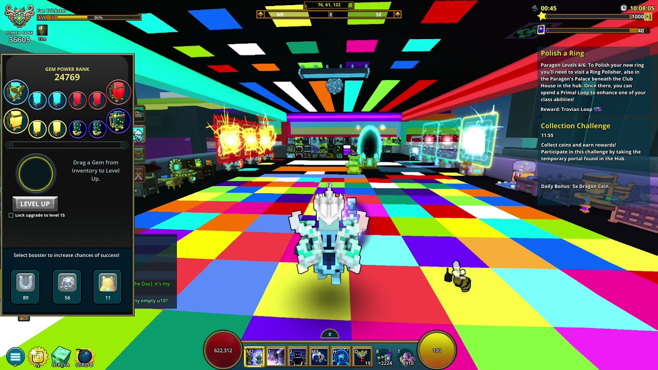 Trove- Fae Trickster speedfarm build showcase (pre-Sunrise)