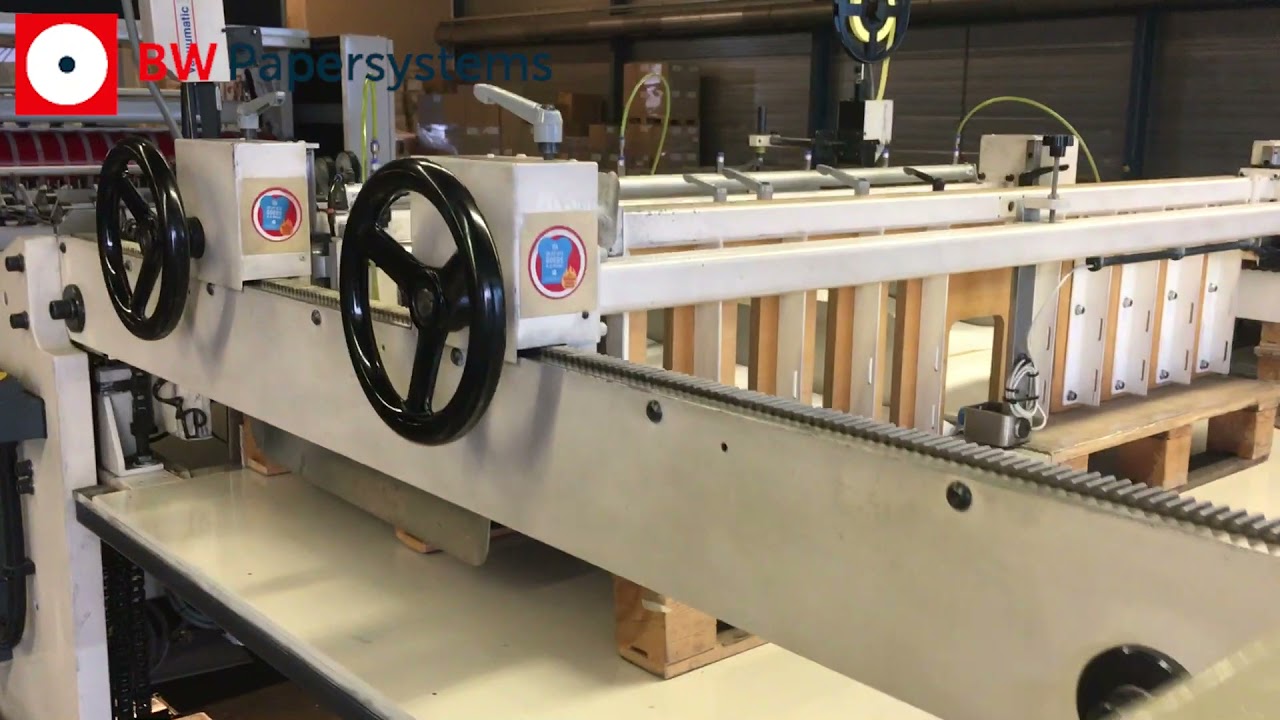 Preowned Valmet CTS 1450mm wide sheeter June 2021