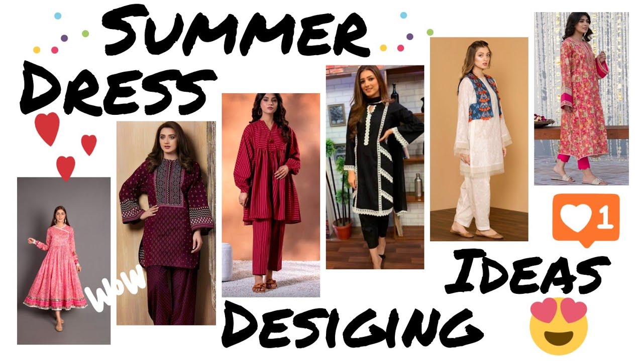 summer Latest dress design ideas in 2022|| Casual wear Lawn cotton dress design ideas for girls