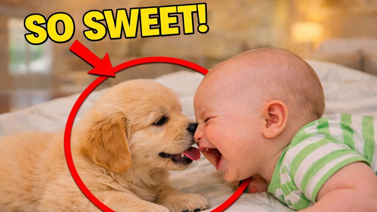 Protective Dogs with Babies | Pure Love Moments