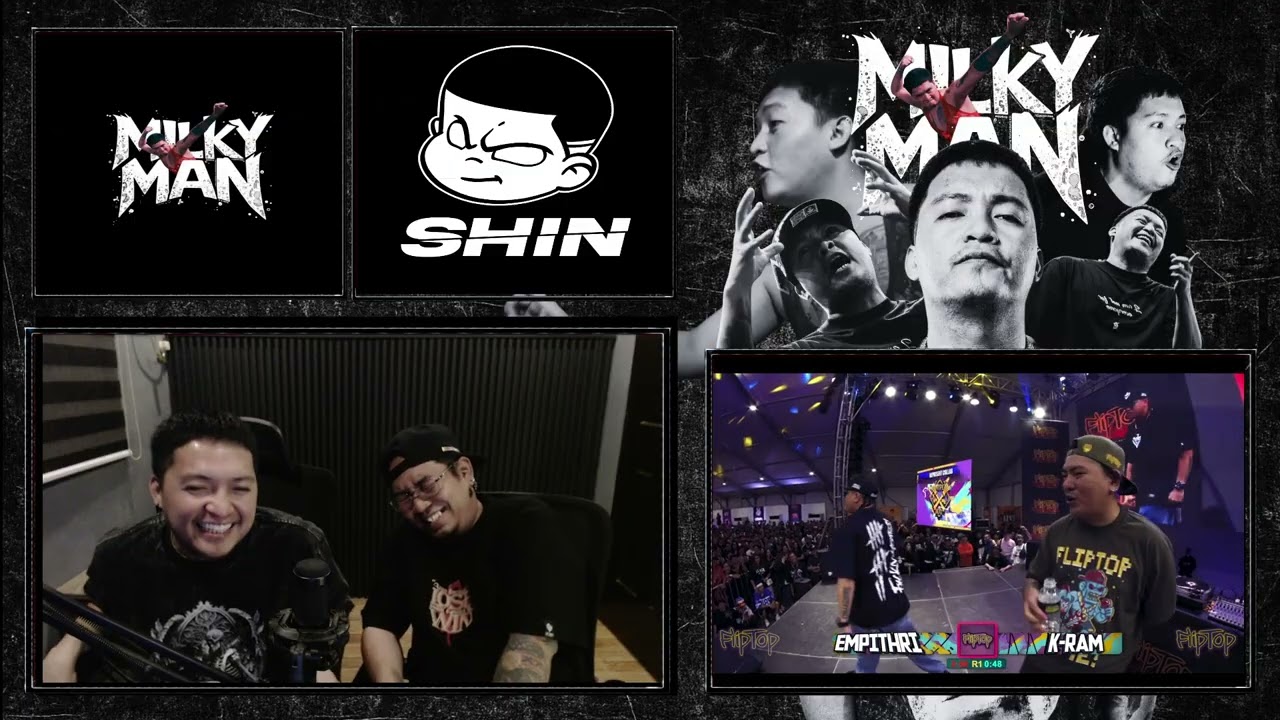 JONAS MILKY MAN x POISON 13 : K-RAM VS EMPITHRI ( VIDEO REACTION )