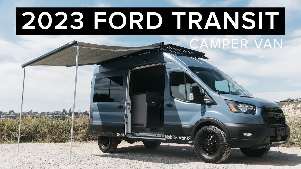 FORD TRANSIT 2023 | Кемпер-фургон, готовый к переоборудованию в Trail Ready