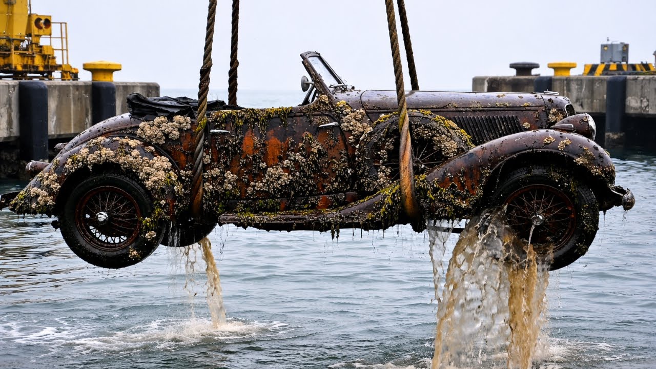 Lost for 50 Years in a Sunken Ship — 1939 BMW 328 Roadster Restored From Ocean Corrosion