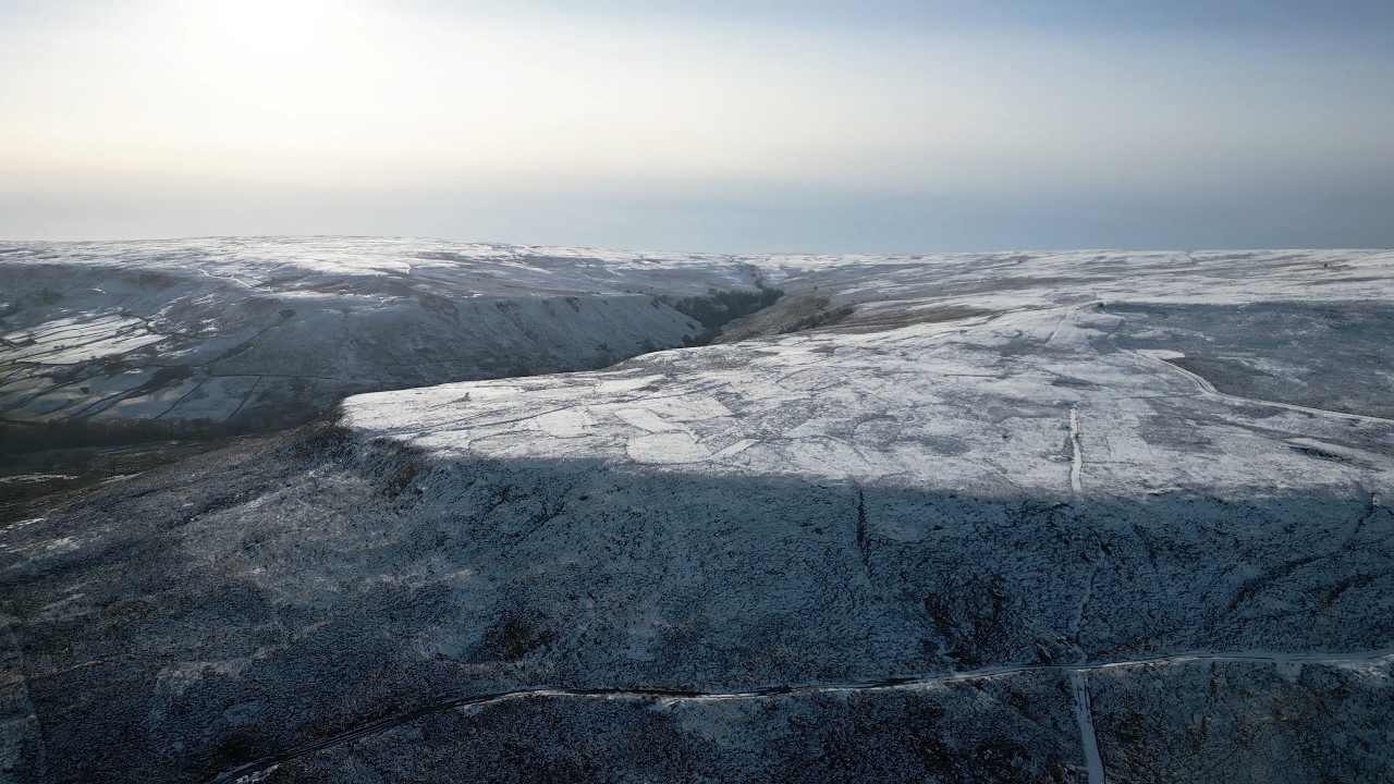 North York Moors - late winter snow