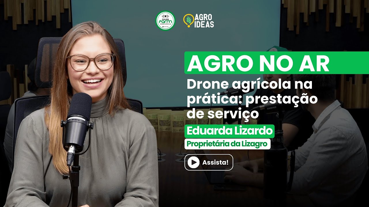 Agro no Ar: Drone agrícola a realidade da prestação de serviço