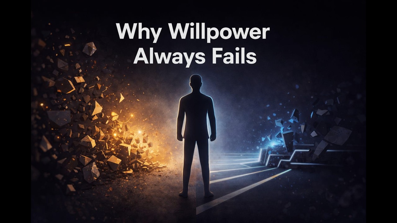 MIND-BLOWING Truth About Why Willpower Fails And What To Do Instead