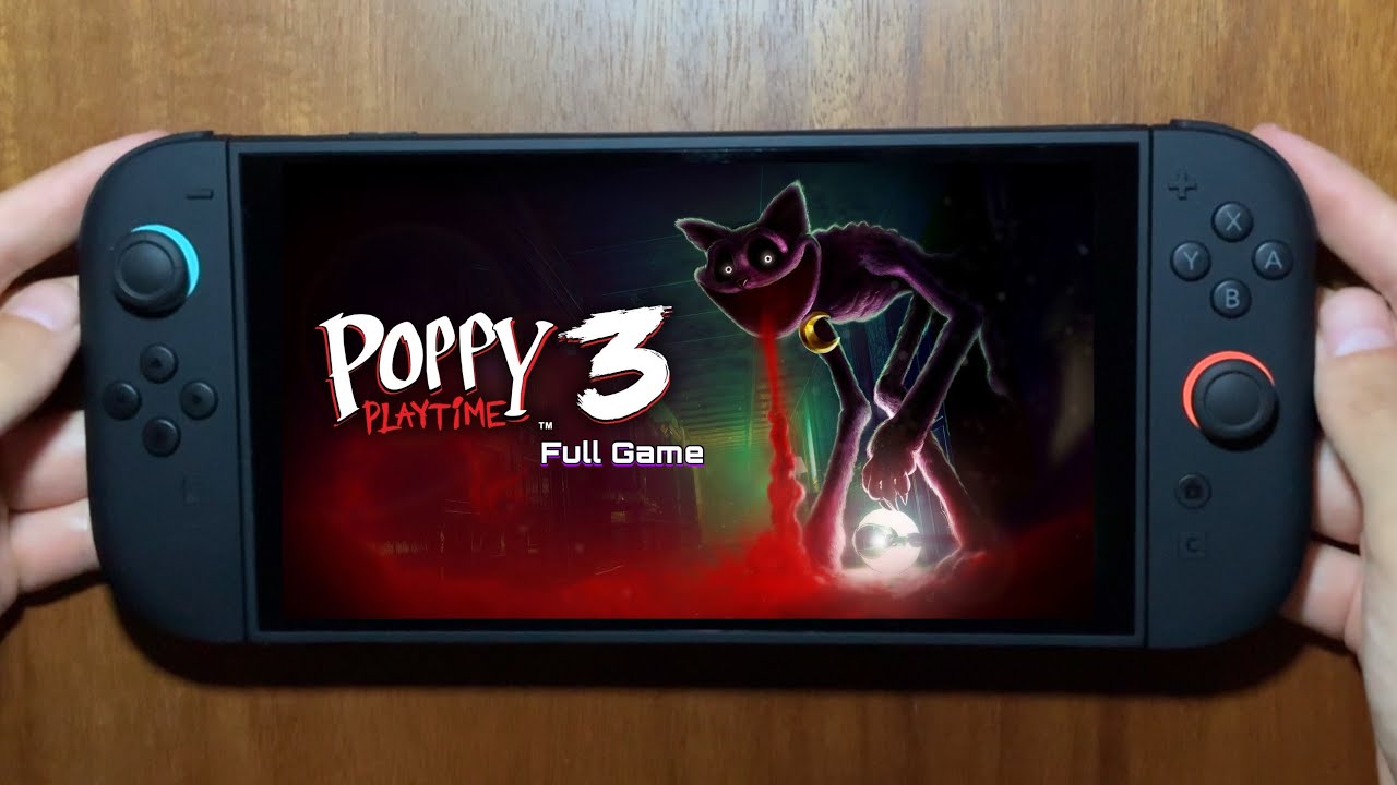 Poppy Playtime: Chapter 3 (Full Game) Nintendo Switch 2 Gameplay