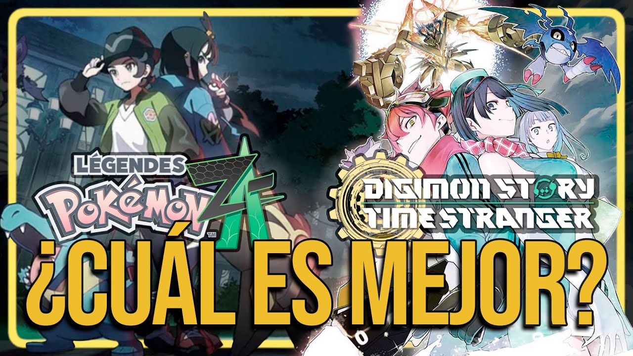 Digimon: Time Stranger VS Leyendas Pokémon: Z-A ¿Cuál es MEJOR?