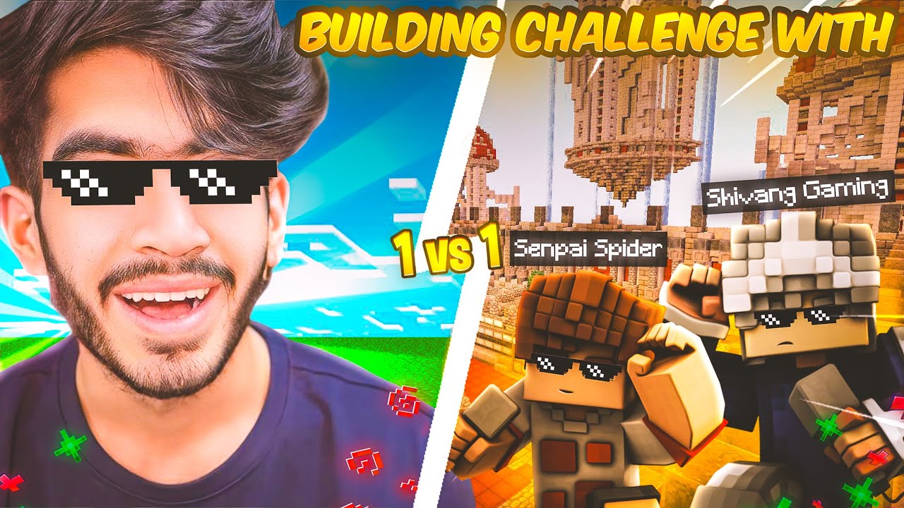 Minecraft NOOB vs PRO: ₹10,000 Challenge  @SenpaiSpider @Shivang02