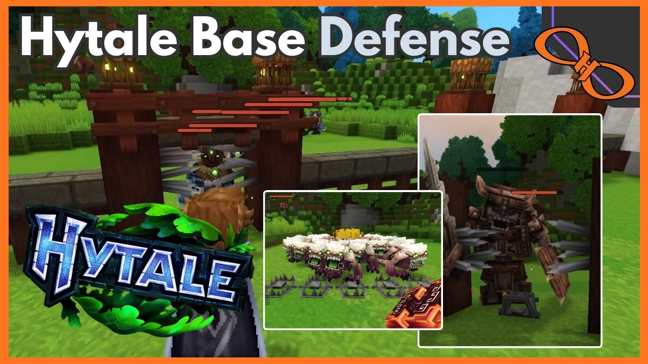 This Trap Stops Unlimited Mobs | OP Hytale Defense Guide