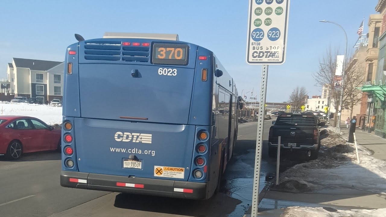 CDTA NEW FLYER 6023 ON ROUTE 370 