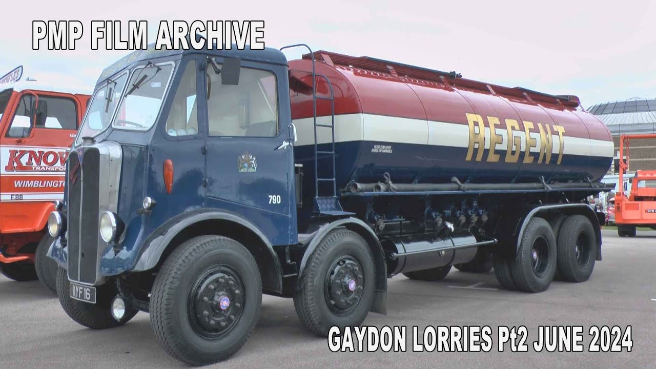 GAYDON VINTAGE LORRIES JUNE 2024 Pt2