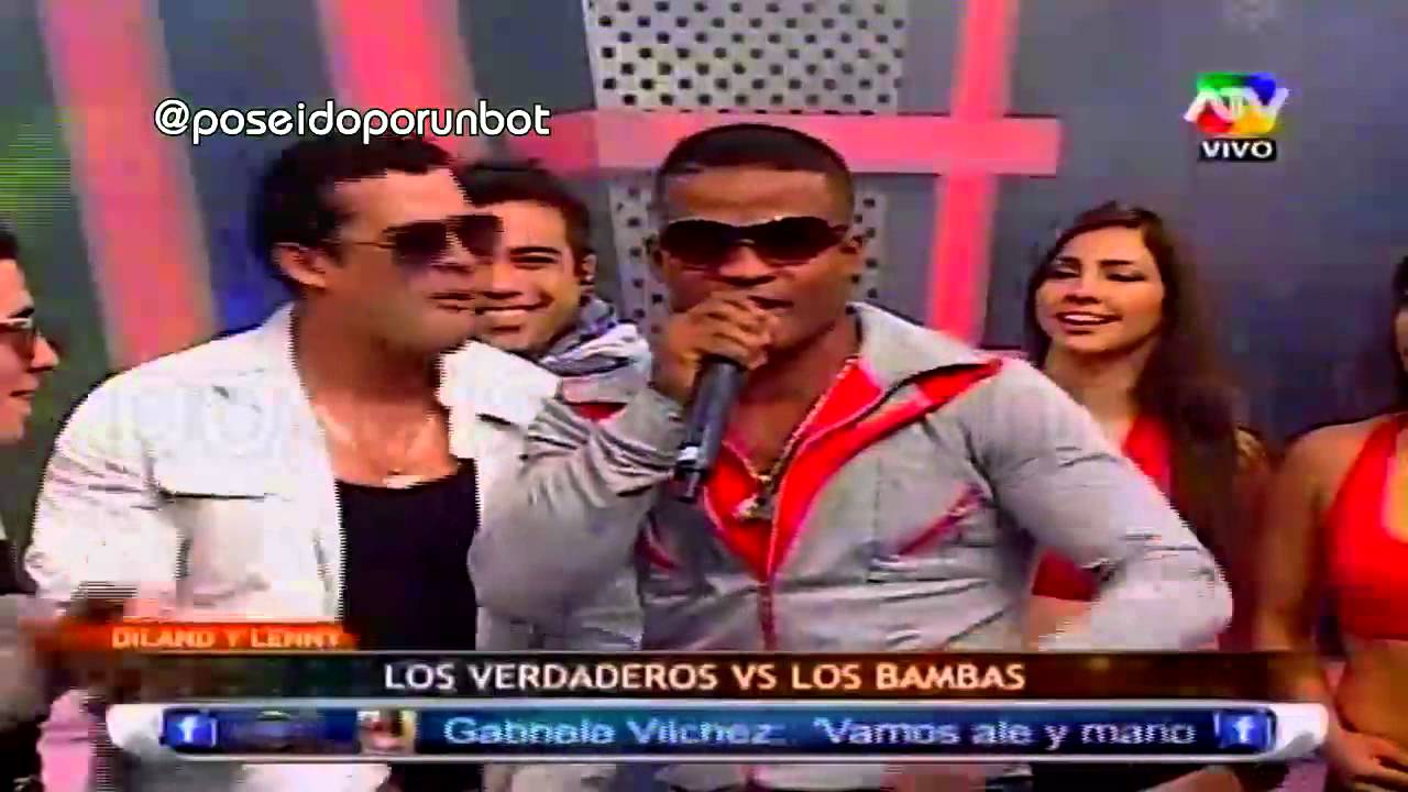 COMBATE: Pantera Zegarra y Christian Dominguez Cantan como Dylan y Lenny 03/07/13