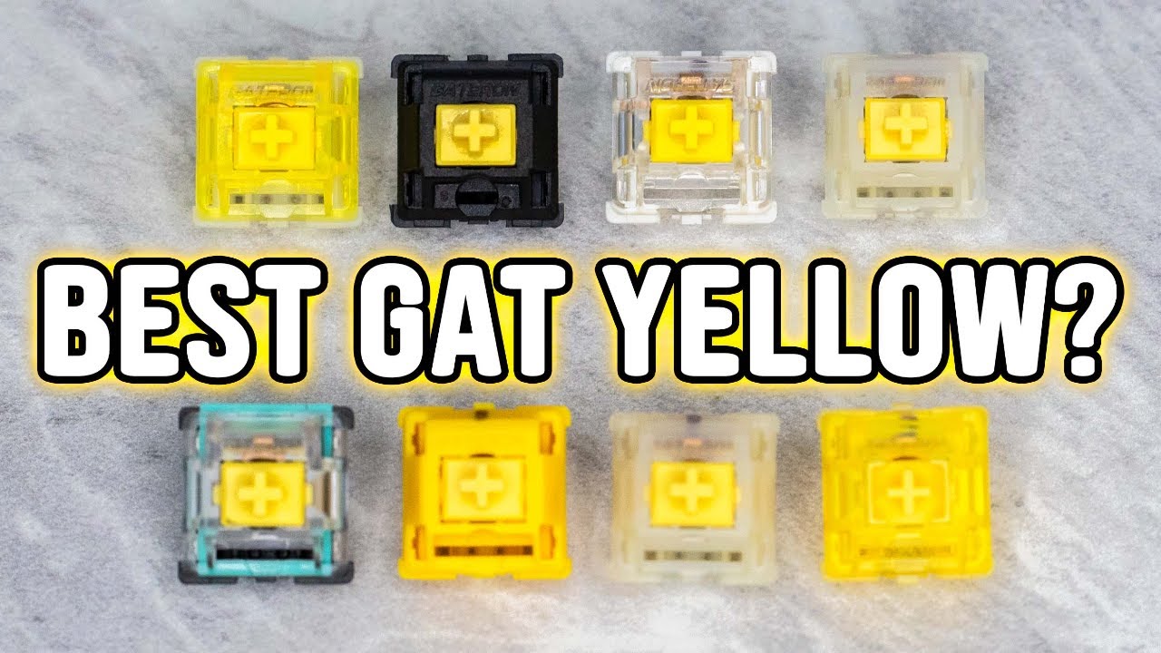 I Bought Every Gateron Yellow Switch So You Dont Have To!😬