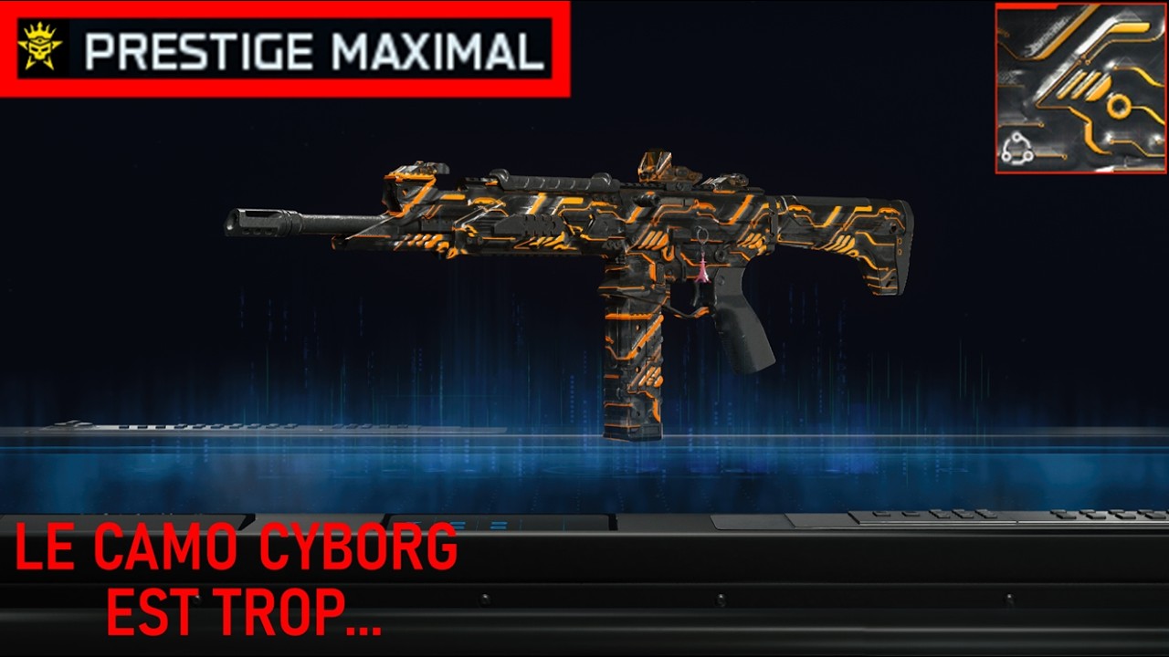 Déblocage du camo Cyborg sur BO7 🔥