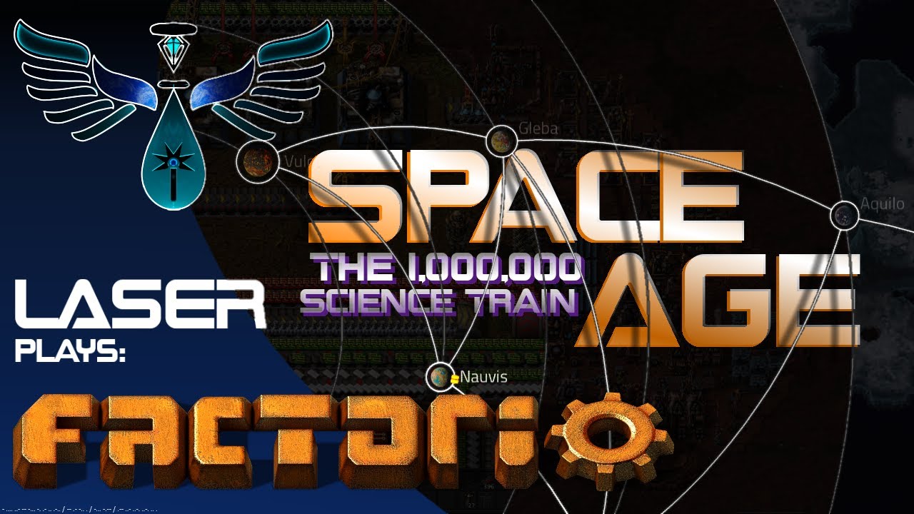 🔴 The Factory Grows FURTHER! WITH TRAINS! Factorio Space Age Live Stream