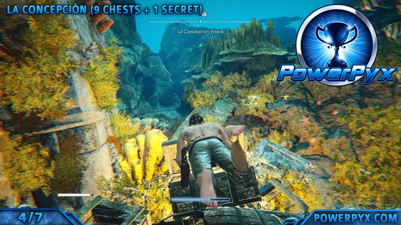 Assassin's Creed 4 Black Flag Resynced - All Underwater Shipwrecks Treasure Chest Locations