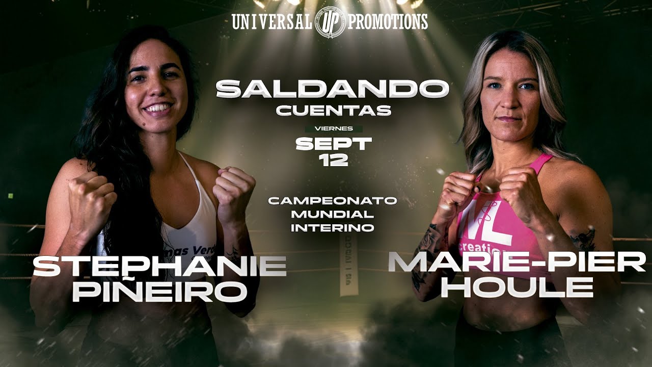 Stephanie Piñeiro vs Marie-Pier Houle | PELEA COMPLETA | SALDANDO CUENTAS