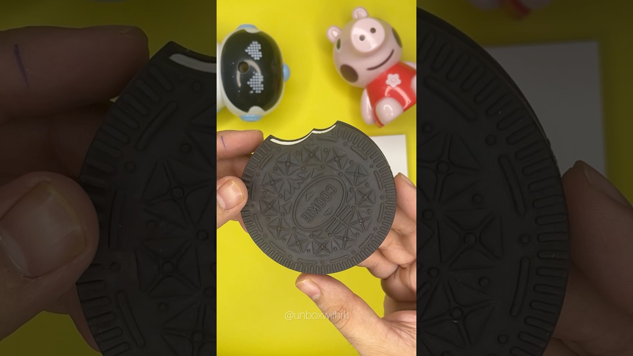 Oreo eraser 🥰 #asmr #trending #satisfying #unboxing ##viral #kawaii #cute #stationery #fyp