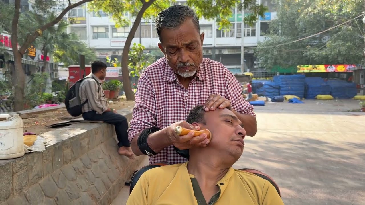 🔥 World’s Most Relaxing Head Massage? Waris Barber Does It Again!