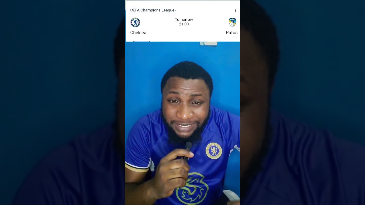 Match preview chelsea vs pafos#fypreelsシ゚viralシ #viral #football #CFC #Chelsea #championsleague 