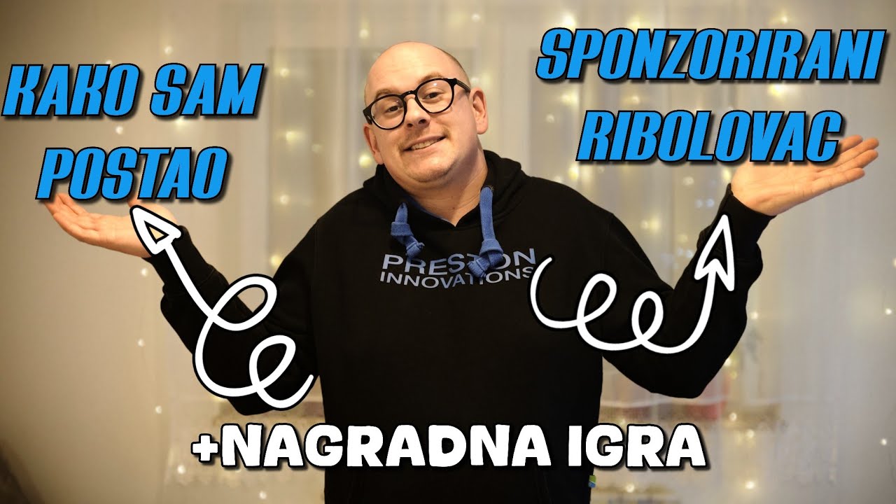 KAKO postati SPONZORIRANI RIBOLOVAC!? + NAGRADNA IGRA